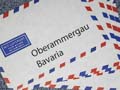 Letter to Oberammergau, Bavaria