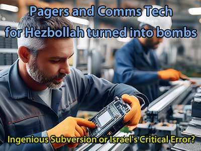 Pager Bombs - Ingenious Subversion or Israel's Critical Error?