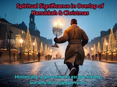 Spiritual Significance In Overlap of Hanukkah and Christmas