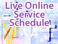 Live Online Service Schedule