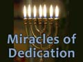 There was not enough oil but the menorah remained lit - Proof most of Daniel's Sevens fulfilled